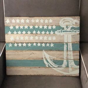 Beach/anchor flag
